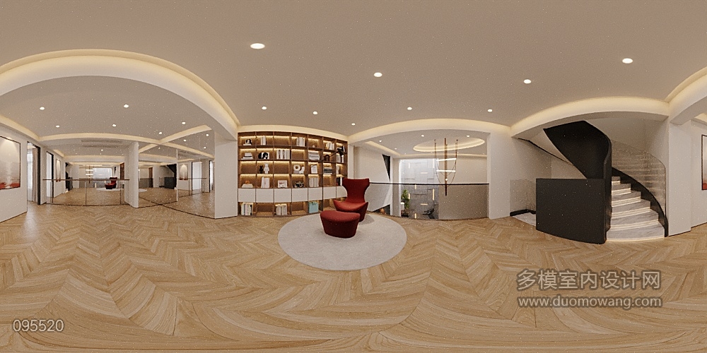 法式运动区全景