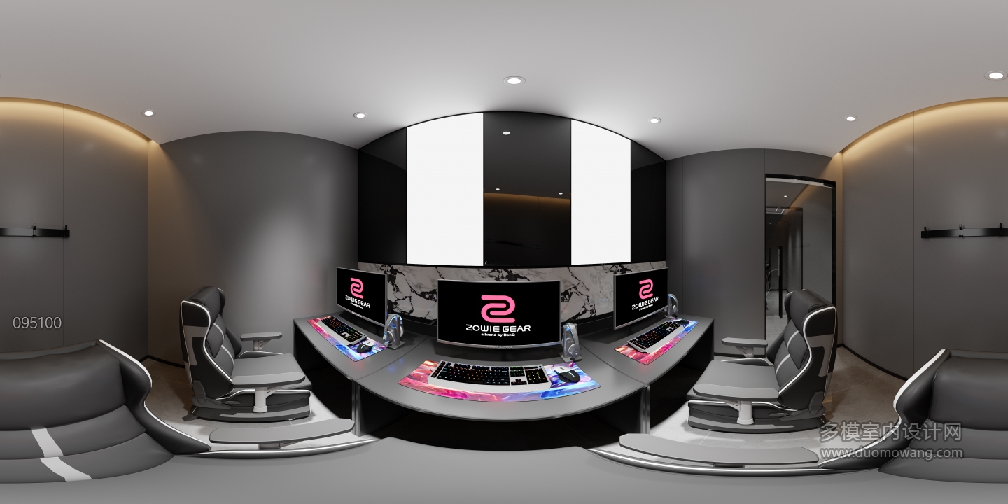 现代蚌埠网咖3人包全景