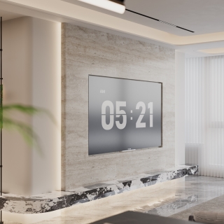 现代电视背景特写