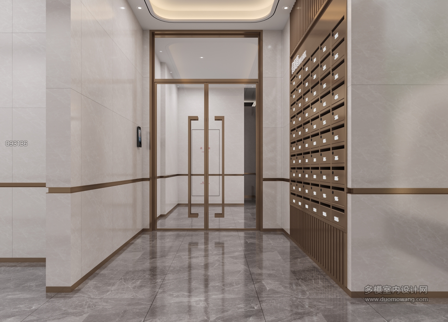 现代5，8#号楼外门厅效果（过）1