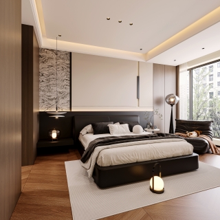 现代大女儿房透视