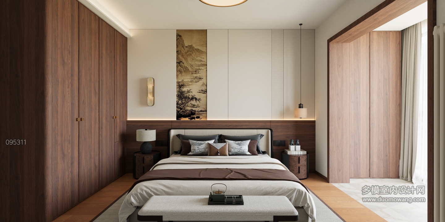 新中式主卧 (14)