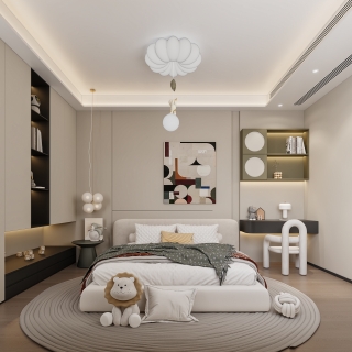 二层意式儿童房