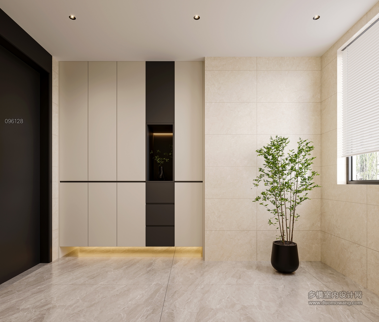 意式电梯间透视