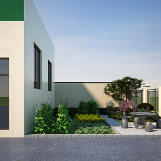 外立面方案2透视1