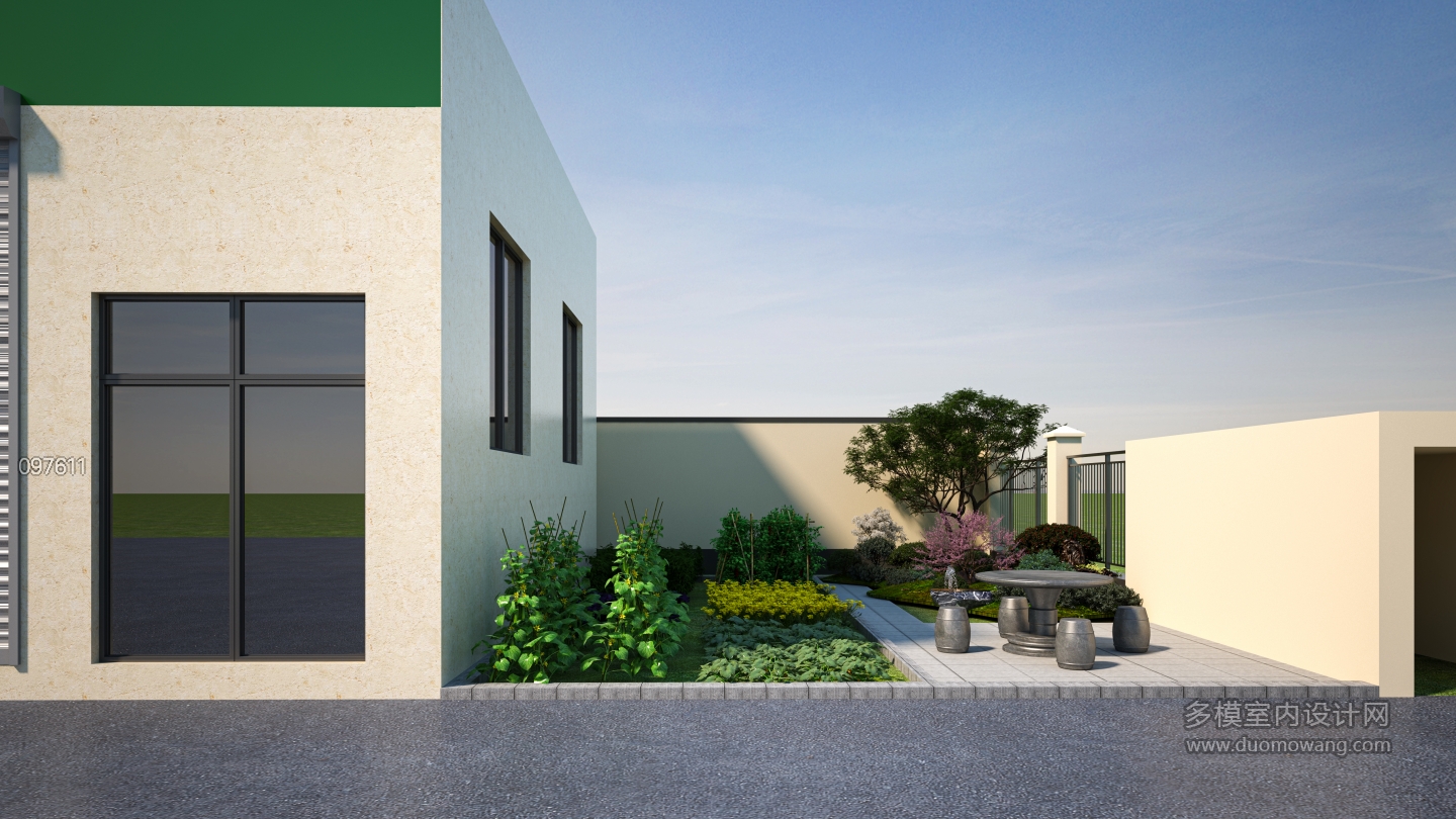 外立面方案2透视1