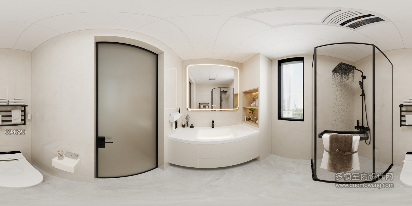 现代-卫生间