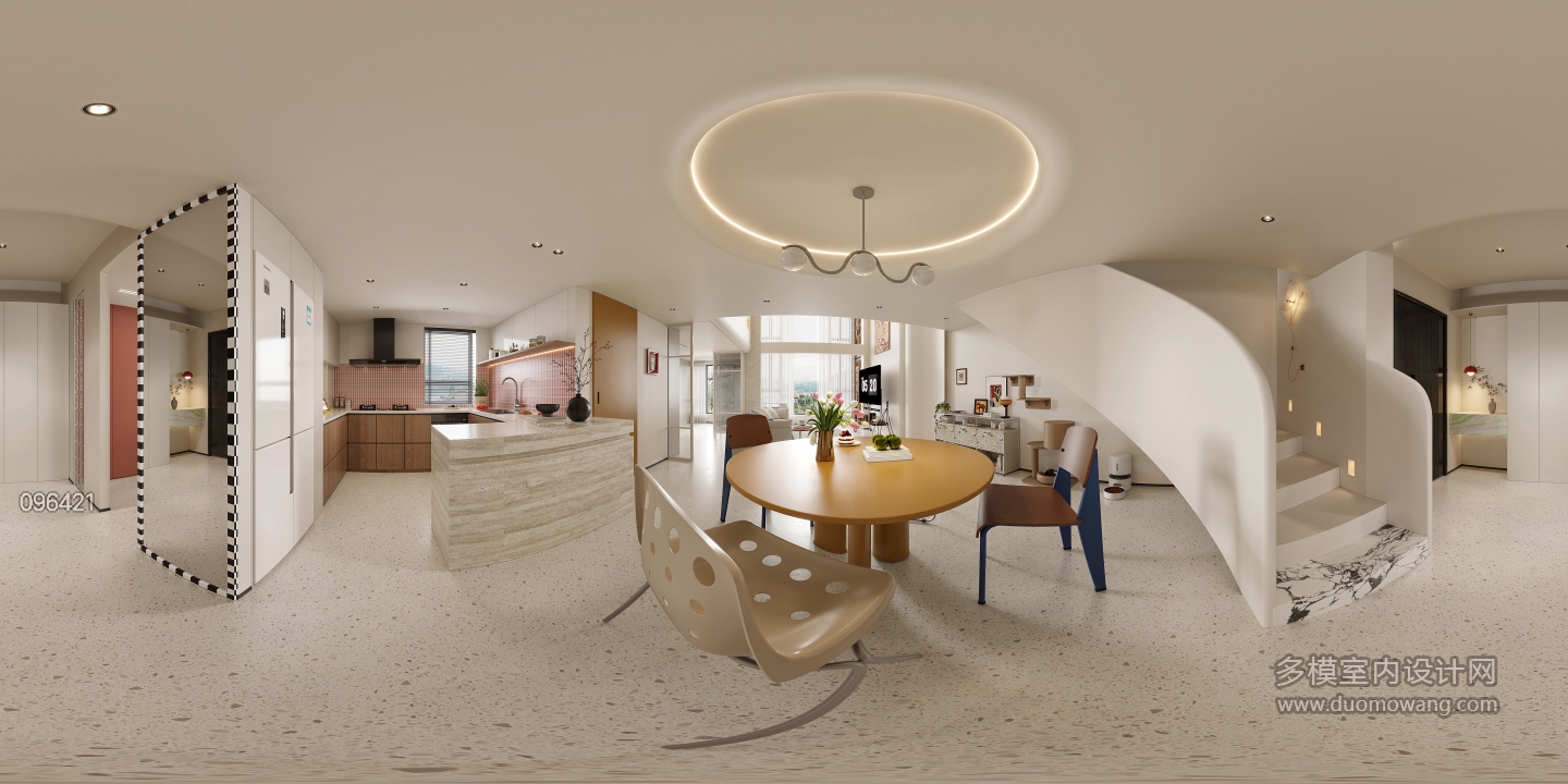 现代_002餐厅全景_0000