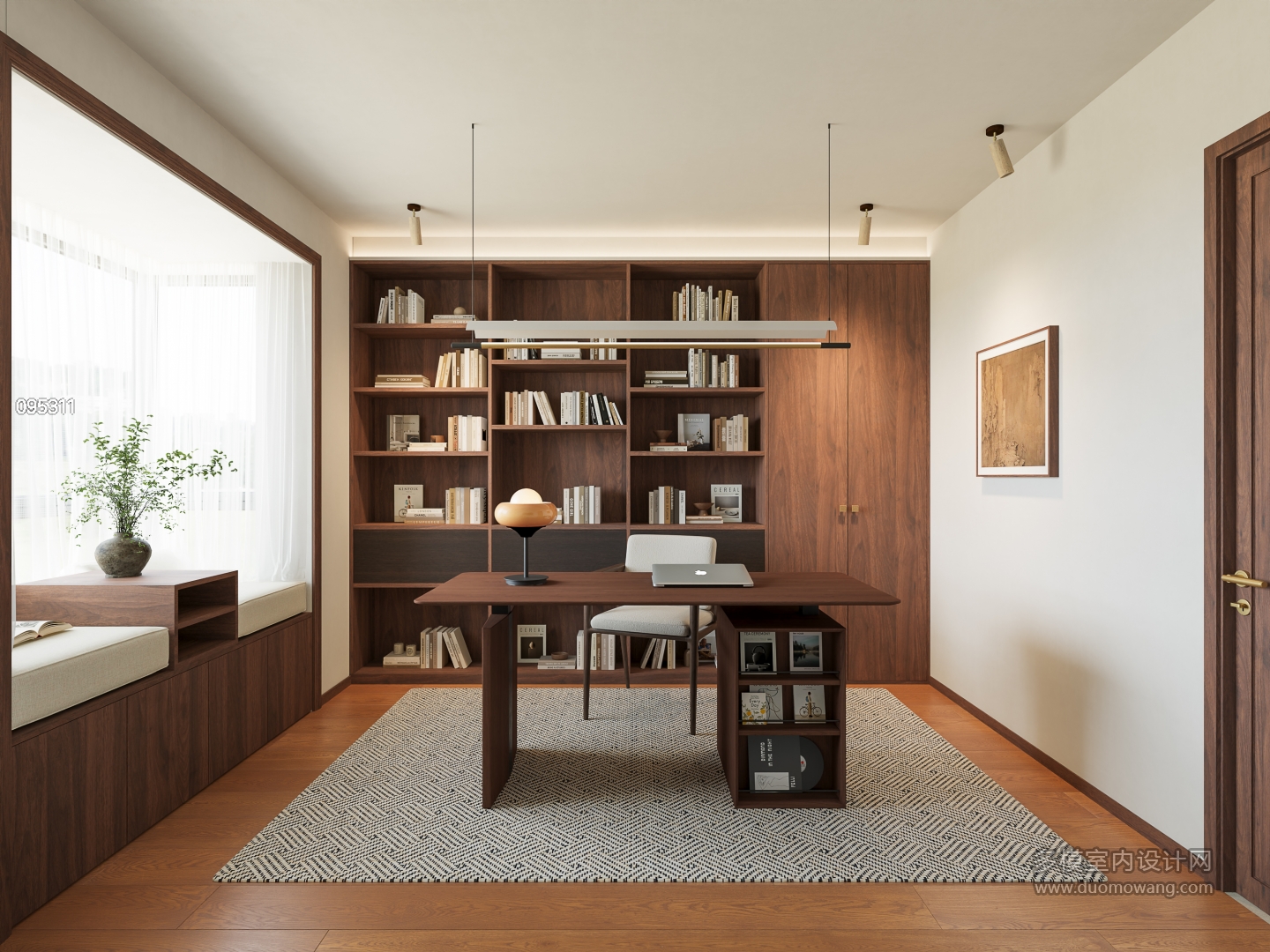 新中式 书房(13)