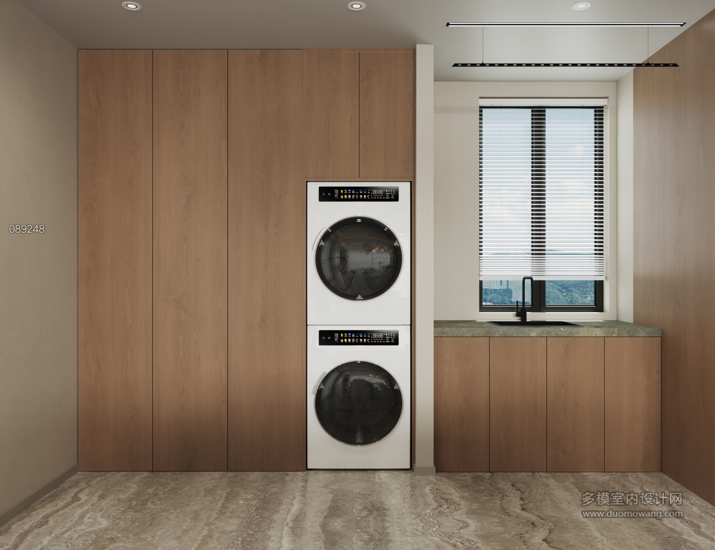 现代洗衣间