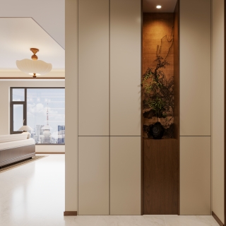 新中式门厅单张