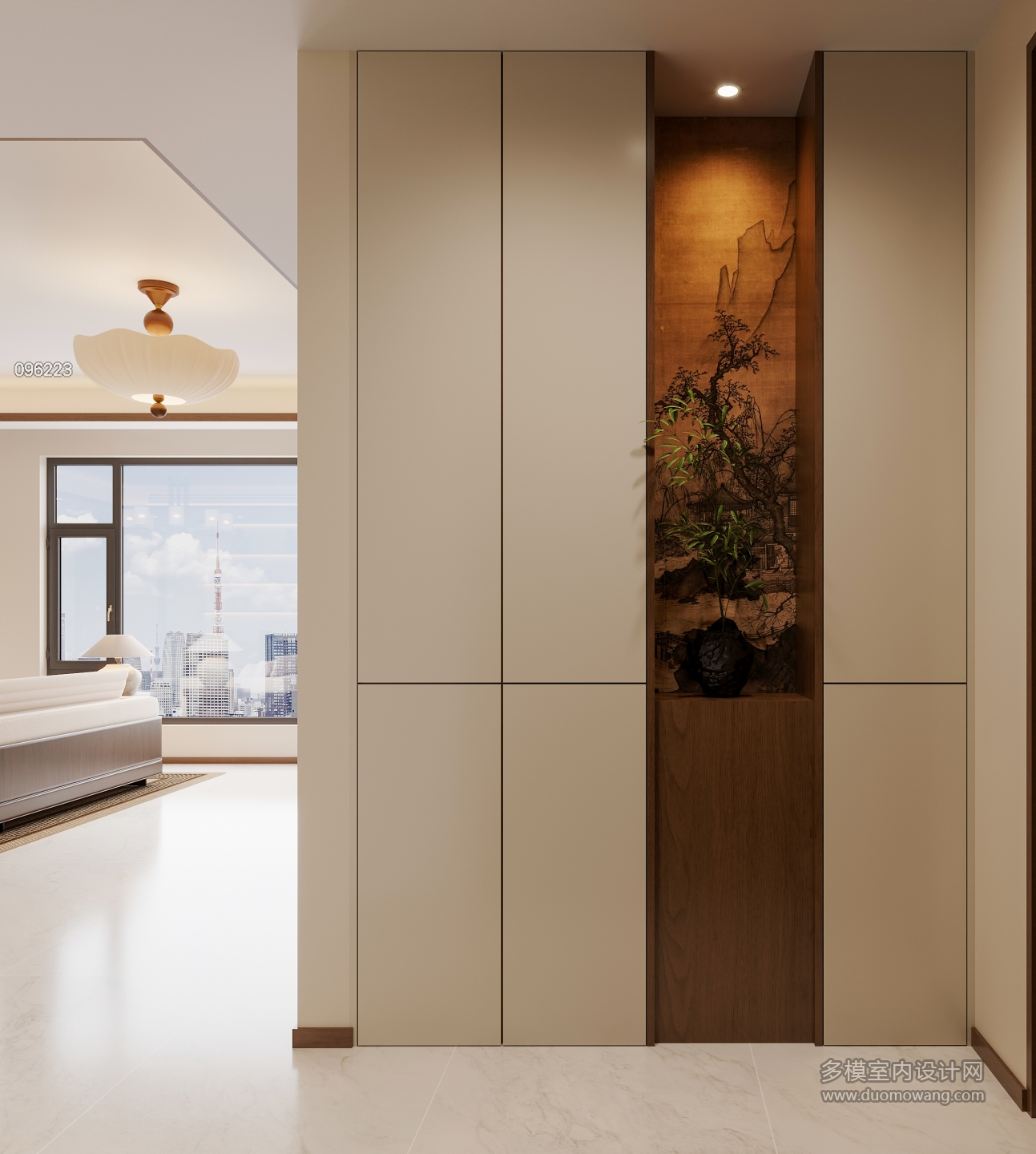 新中式门厅单张