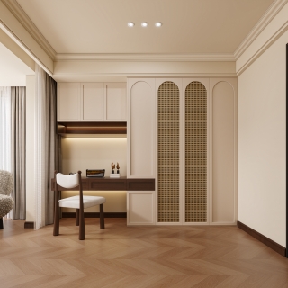 中古衣帽间+书房