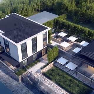 095879朱树凡U00003837透视图-别墅