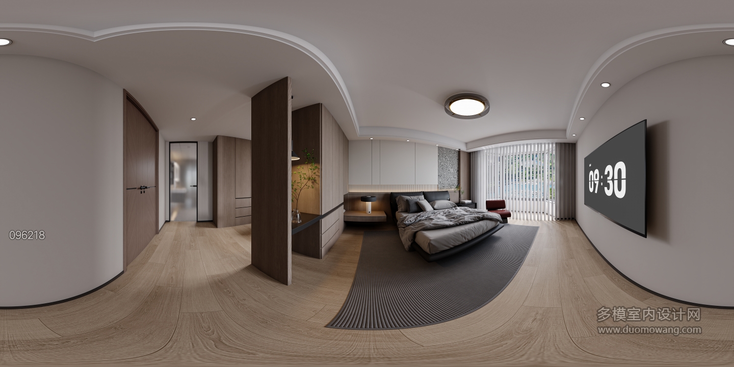 意式 2楼卧室全景