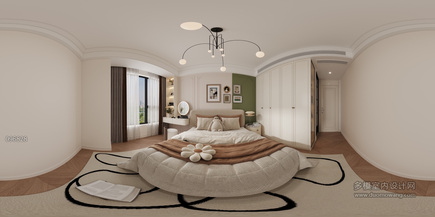 法式主卧全景