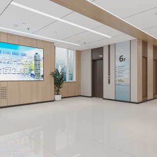 集控室_2二楼电梯_互动式灯光混合