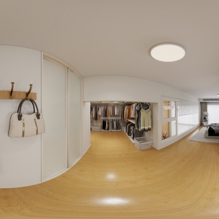 现代简约-长辈房衣帽间