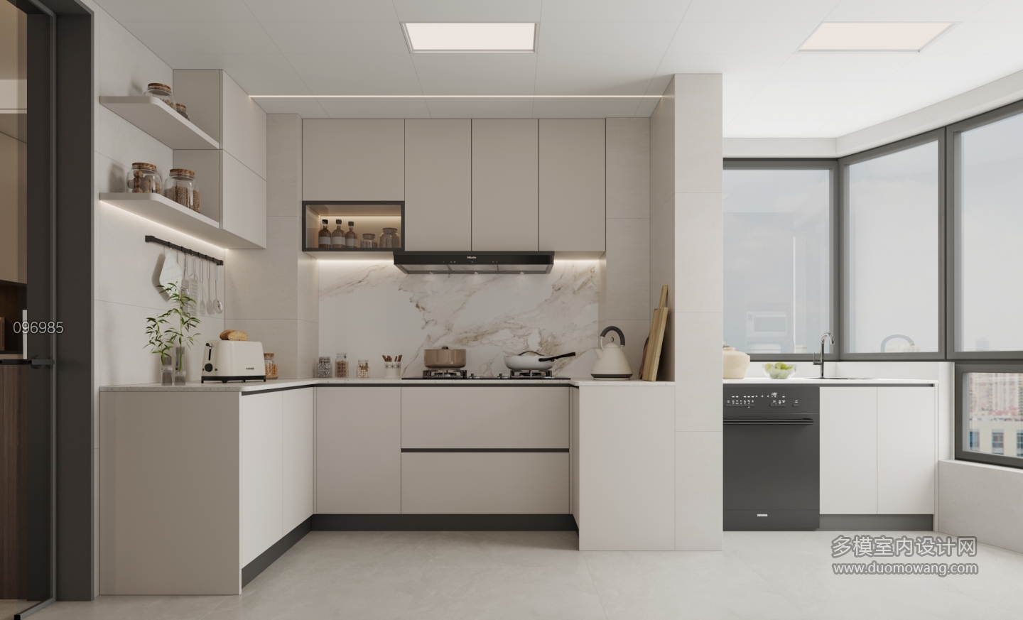 现代轻奢厨房