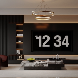 意式客餐厅最新版_单张电视背景