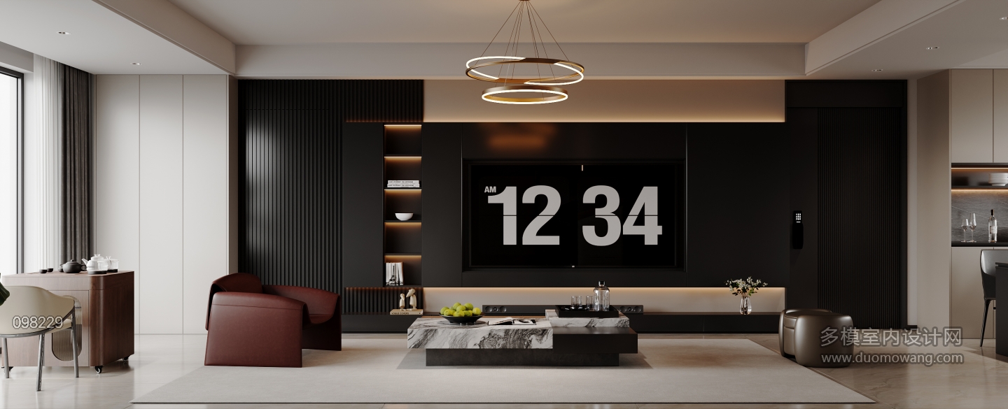 意式客餐厅最新版_单张电视背景