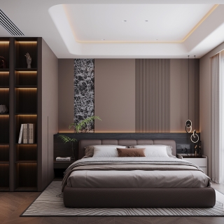 意式现代次卧2特写