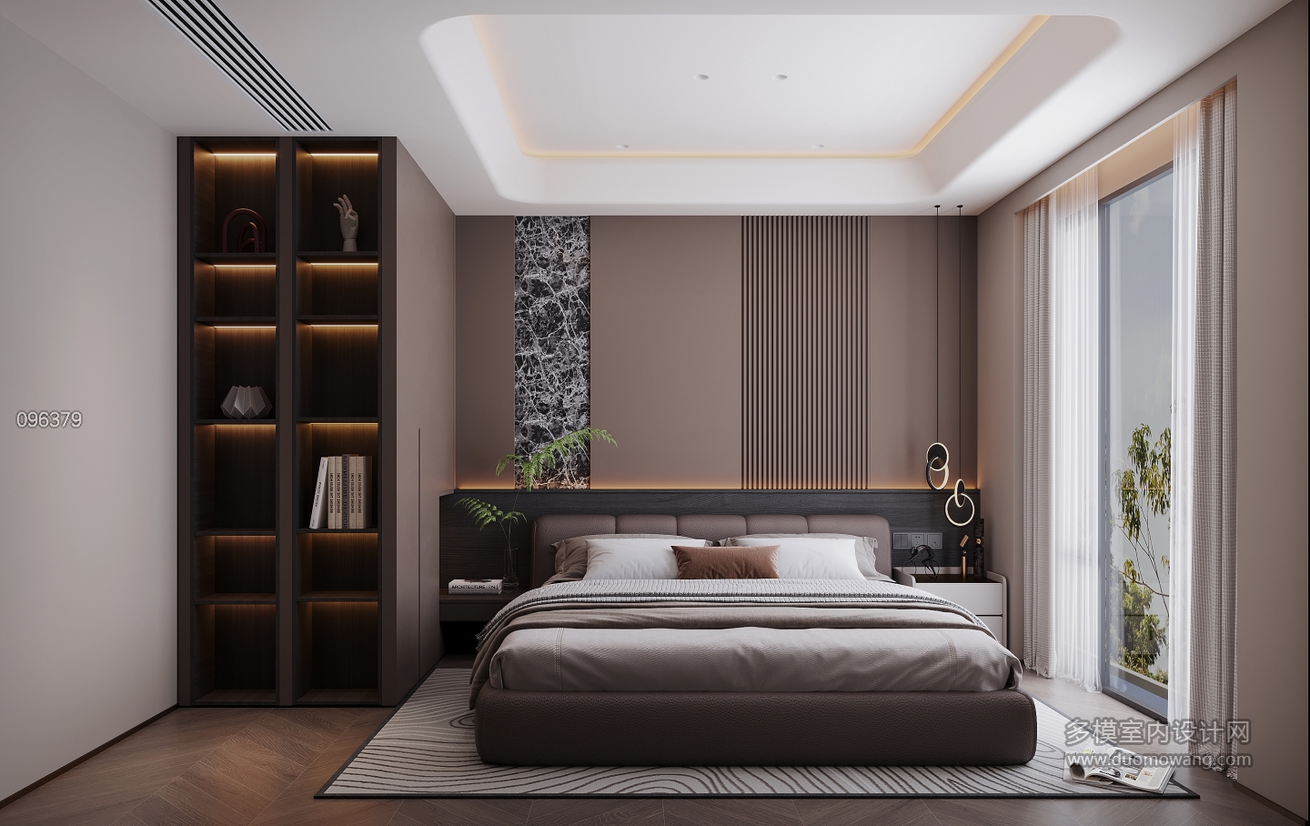 意式现代次卧2特写