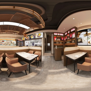 现代餐厅1F大厅 (1)