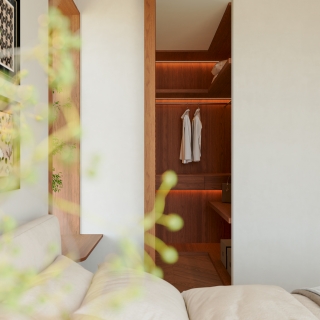 中古风卧室衣帽间