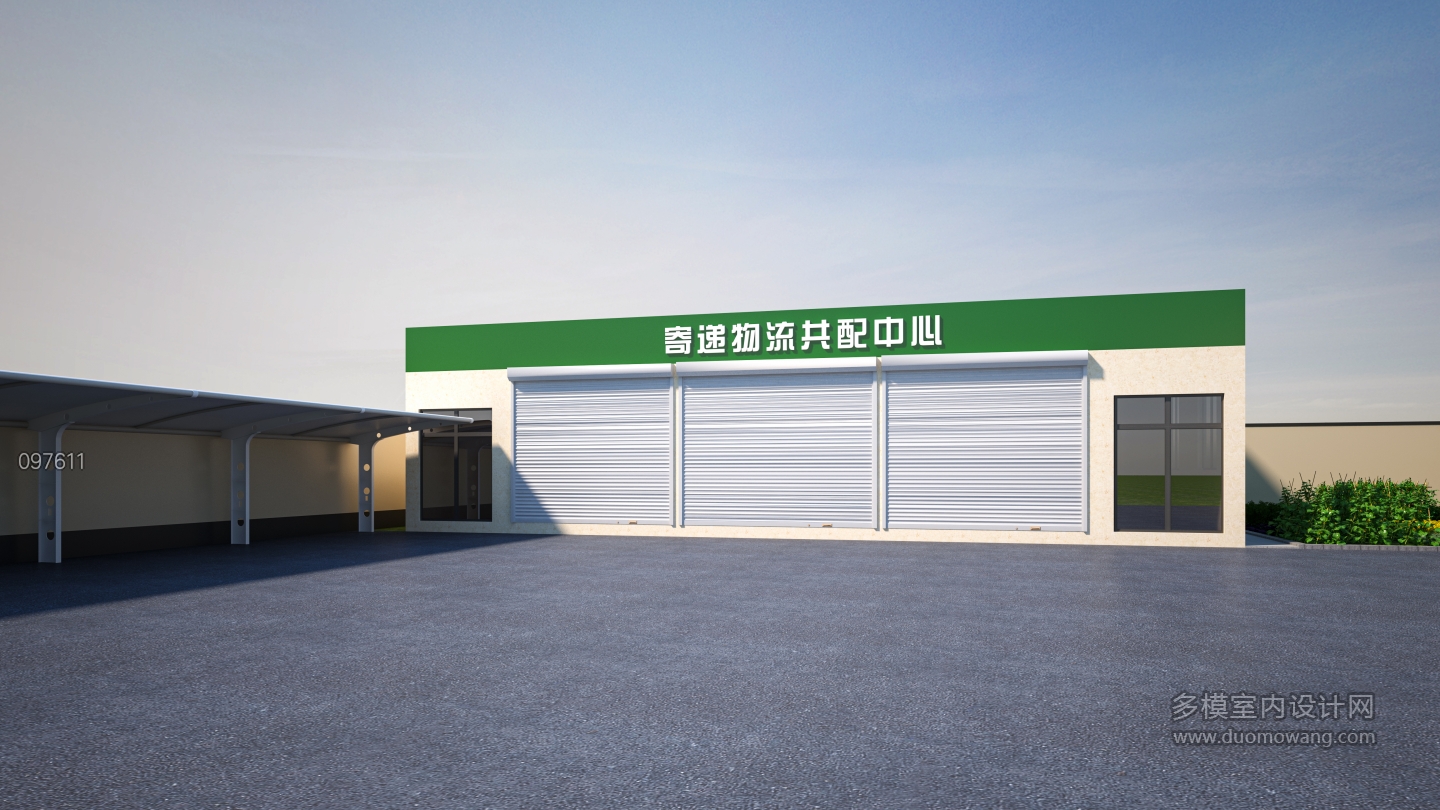 外立面方案1透视2