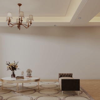 简欧客厅静态2