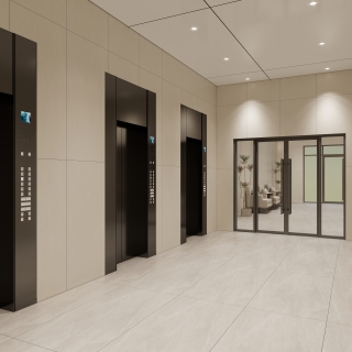 现代电梯厅