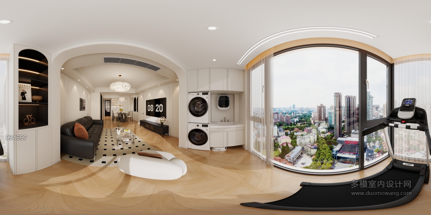 法式轻奢生活阳台