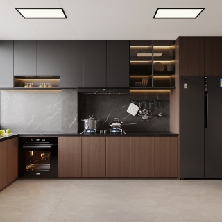 4现代意式厨房单张