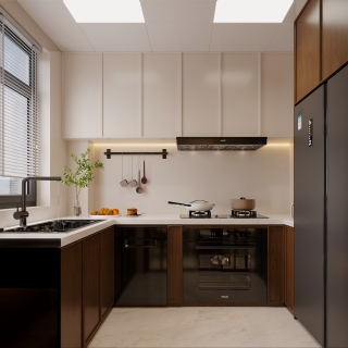 新中式厨房单张