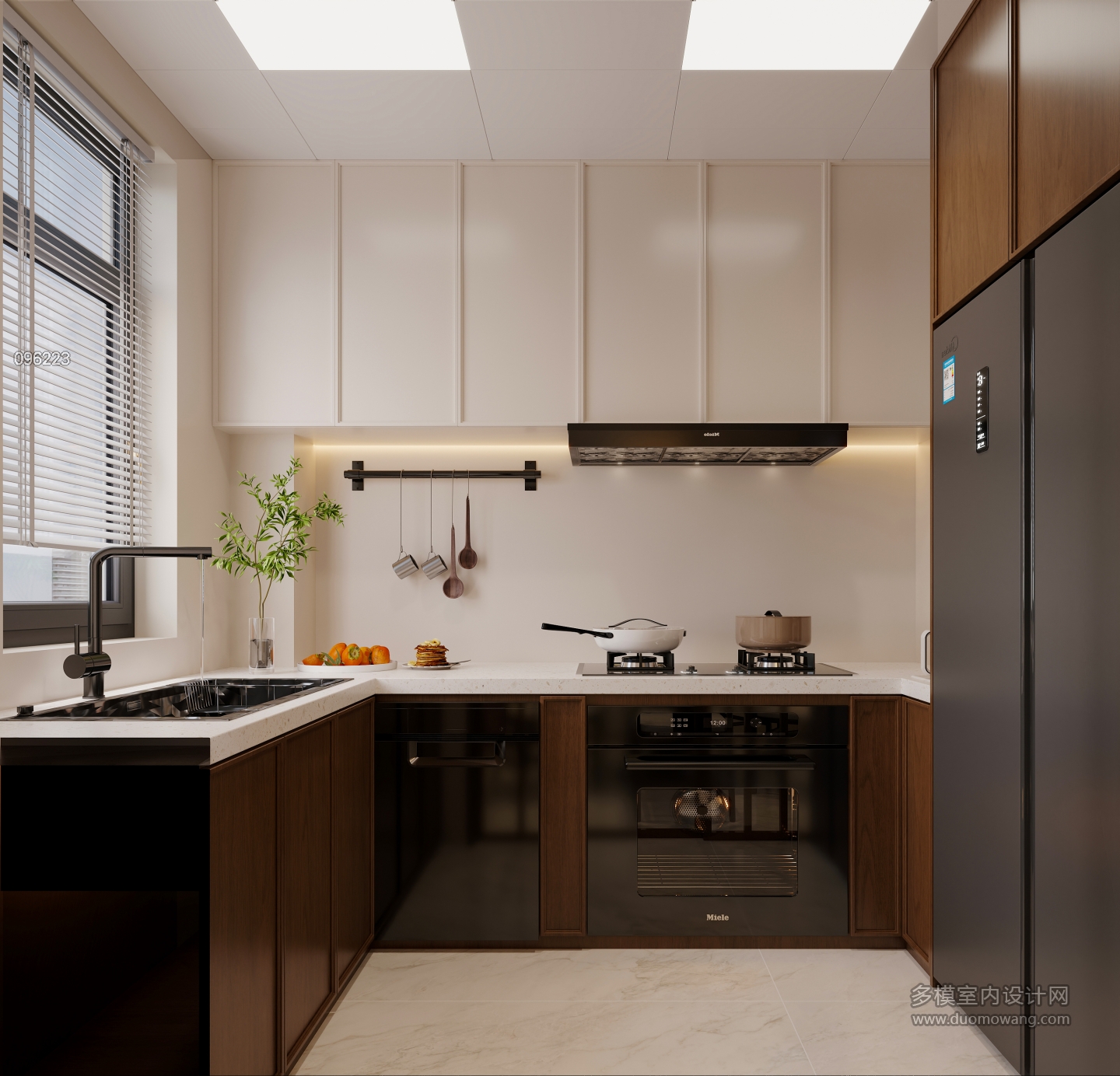 新中式厨房单张