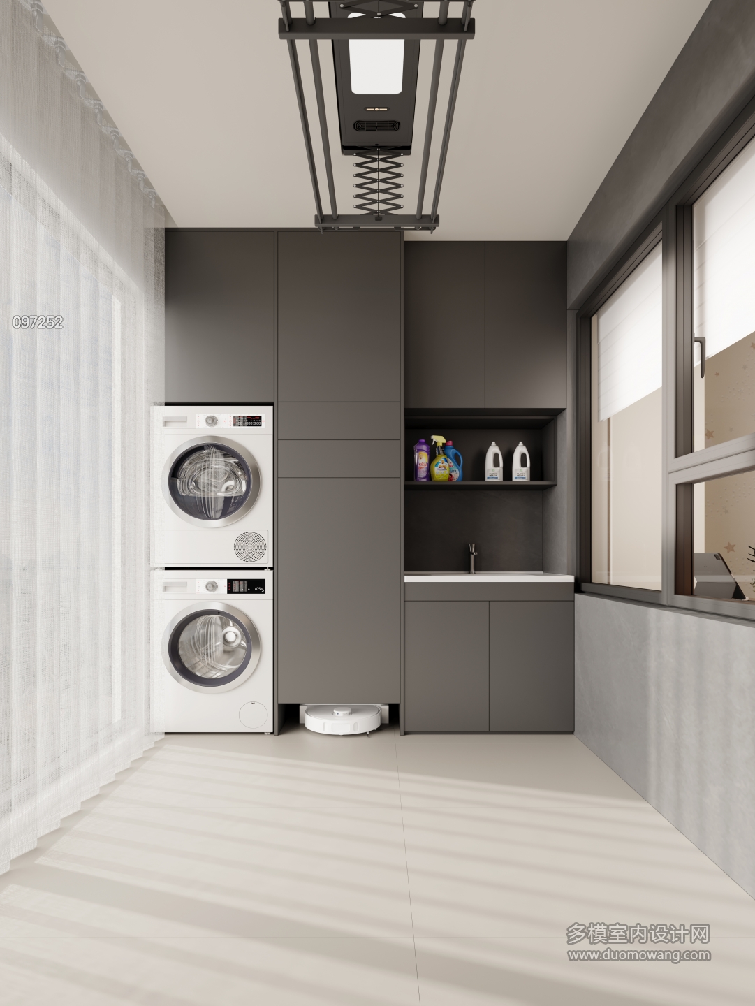 意式极简生活阳台