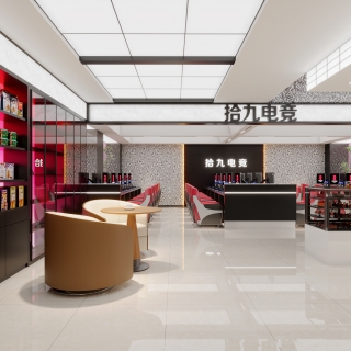 现代零食区特写