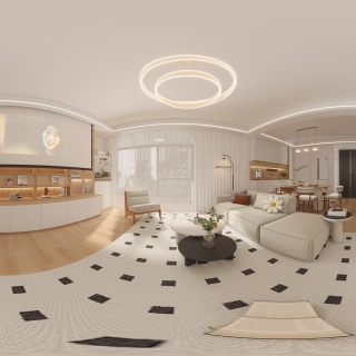 现代奶油客餐厅