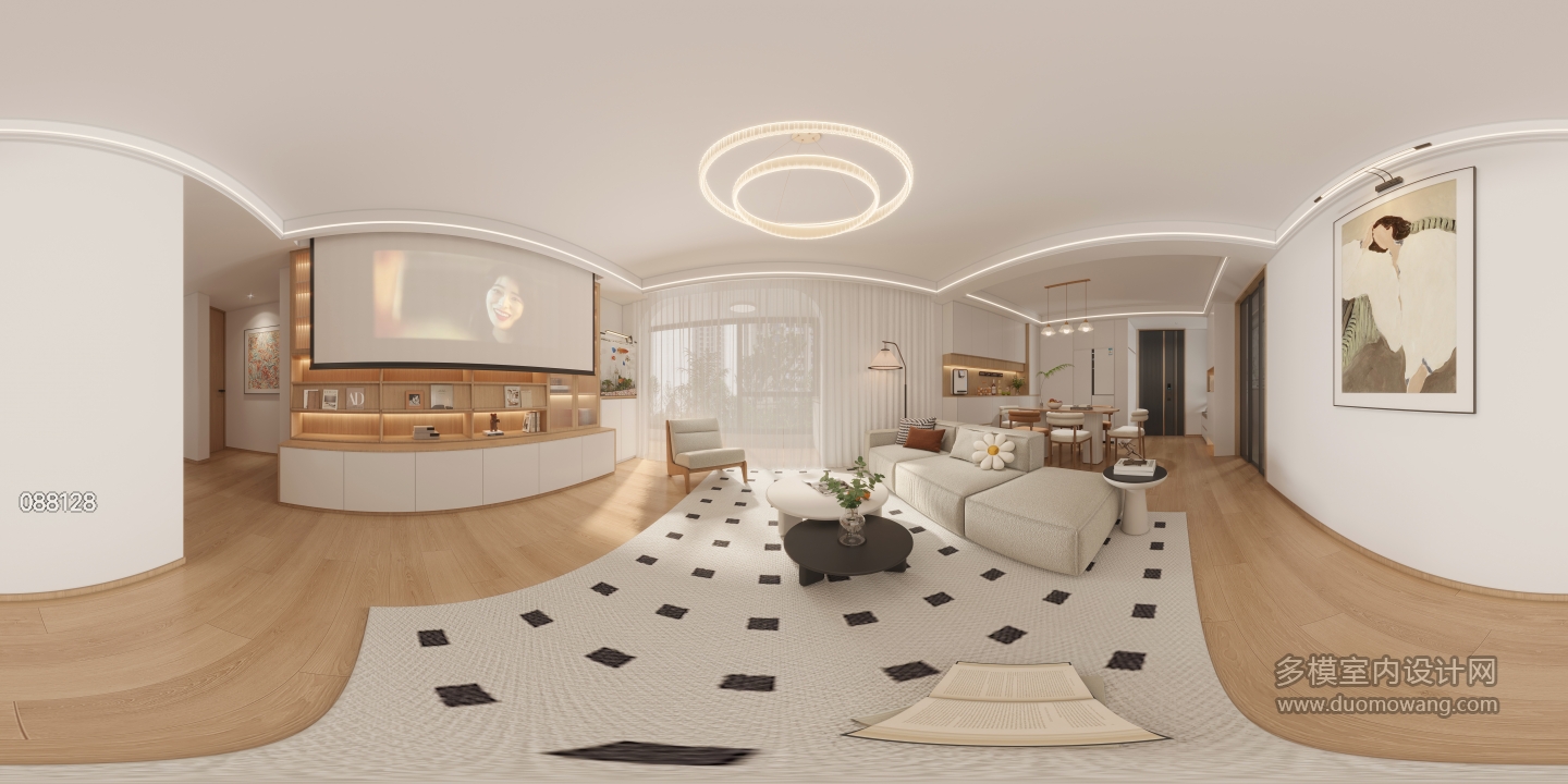 现代奶油客餐厅