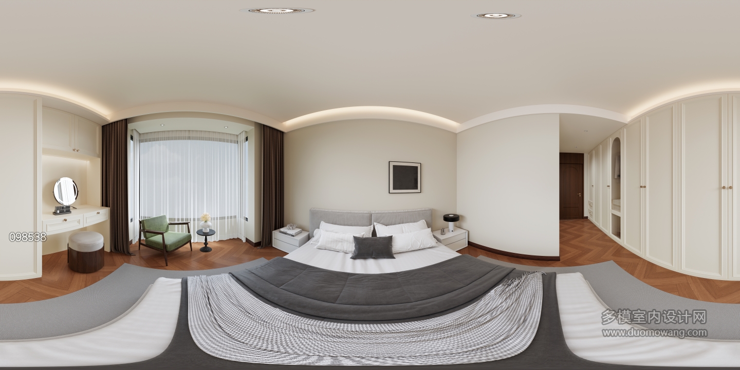 主卧室全景