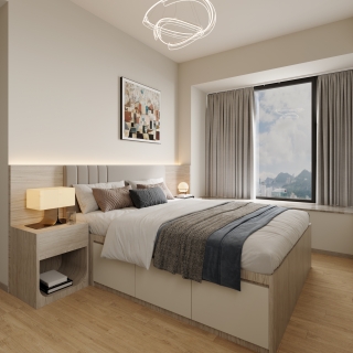 现代简约主卧02