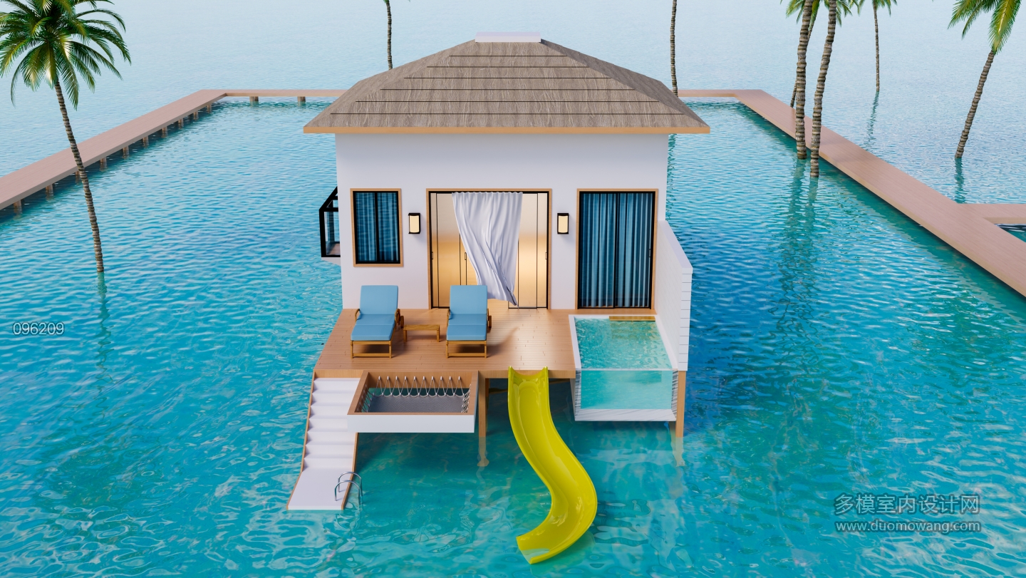 现代度假村外立面