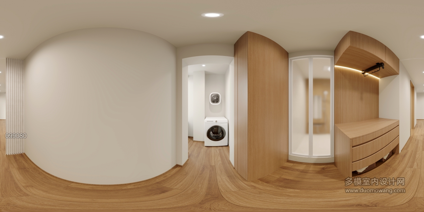 日式更衣区全景