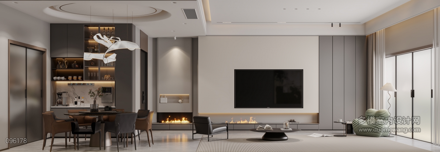 意式一楼电视面