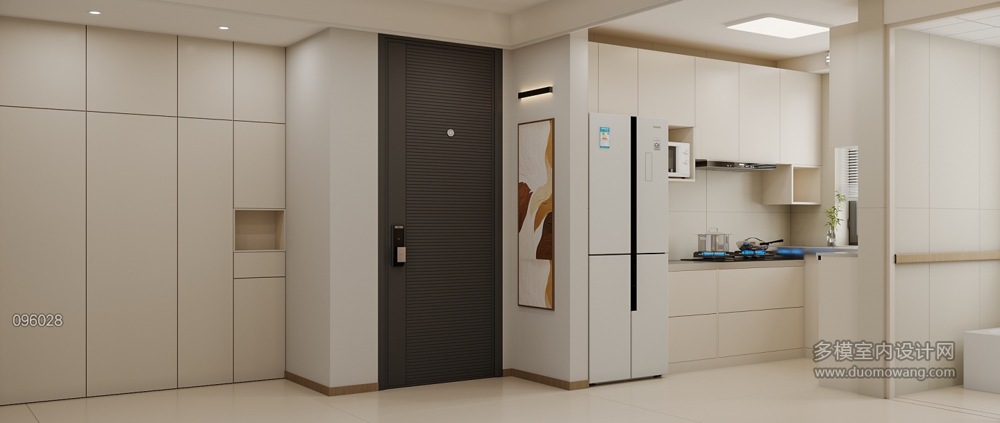 现代-客厅特写2