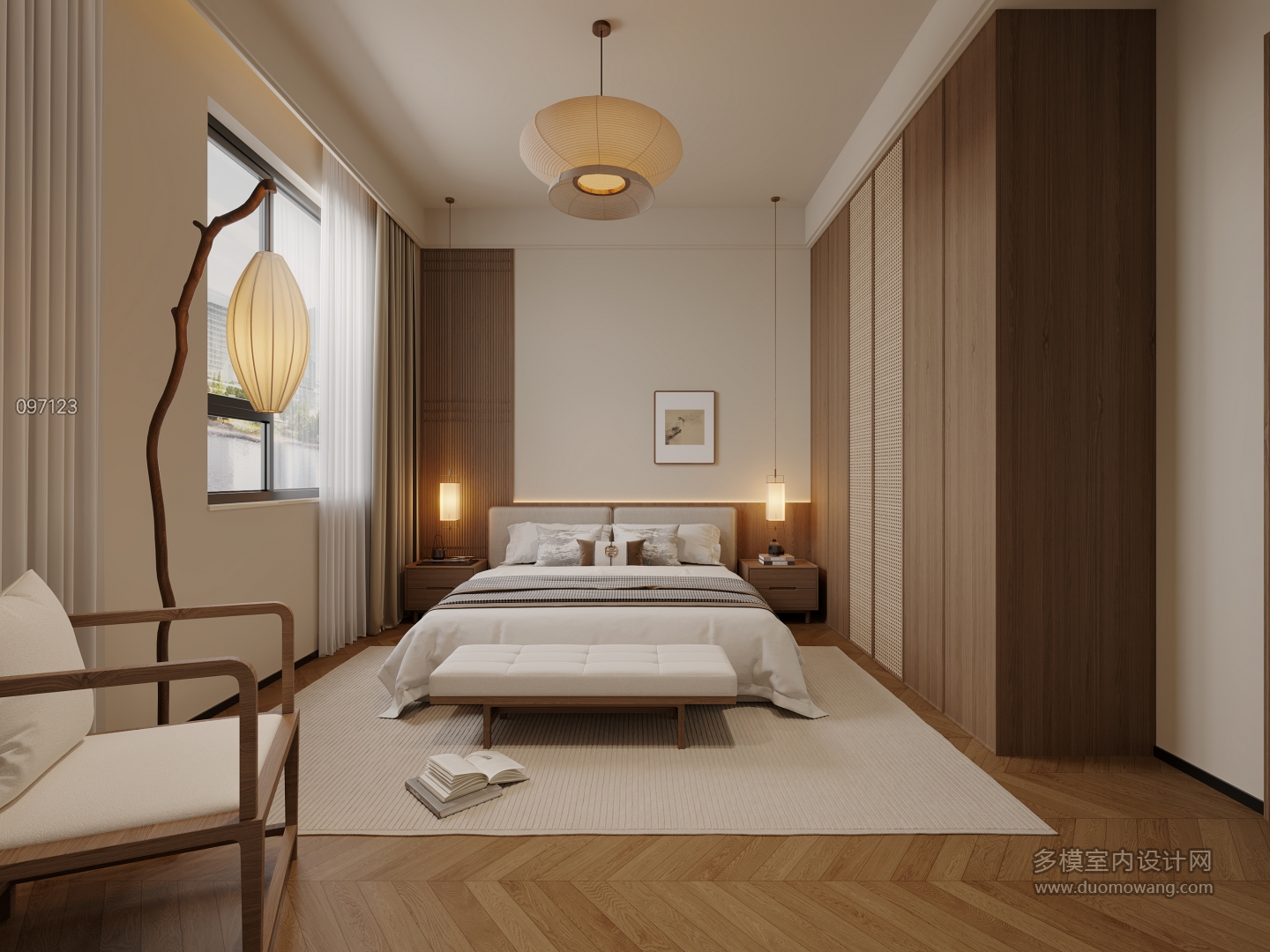 宋式北卧室3 -2f