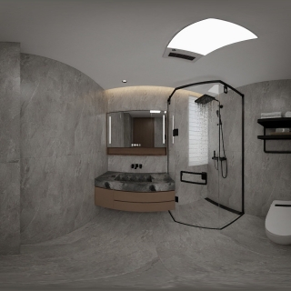 意式轻奢卫生间