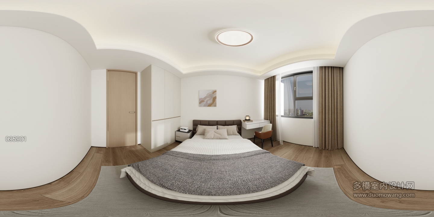 现代卧室2
