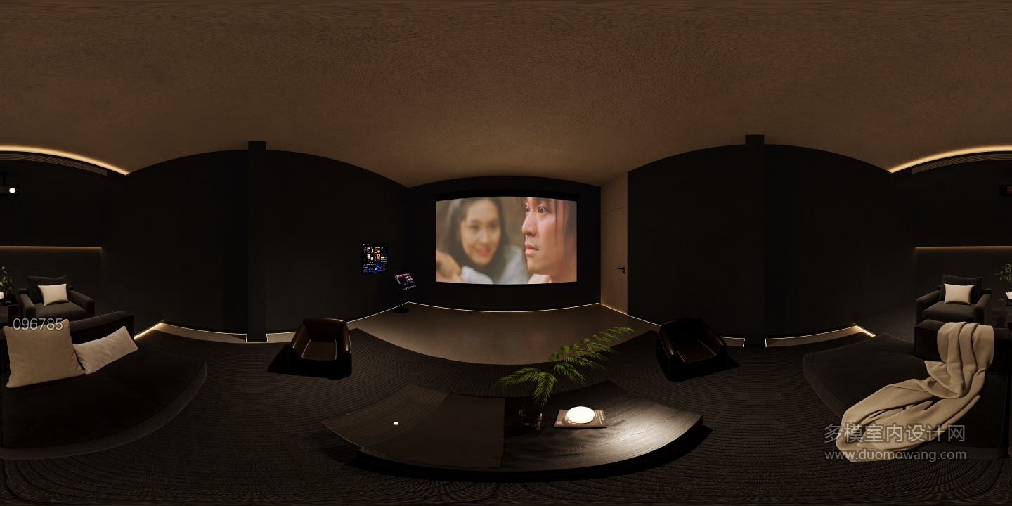 影音室全景
